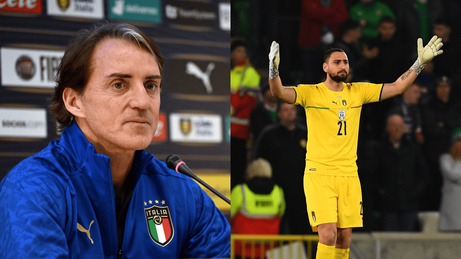 Roberto Mancini no se preocupa «en absoluto» por el momento complicado de Donnarumma