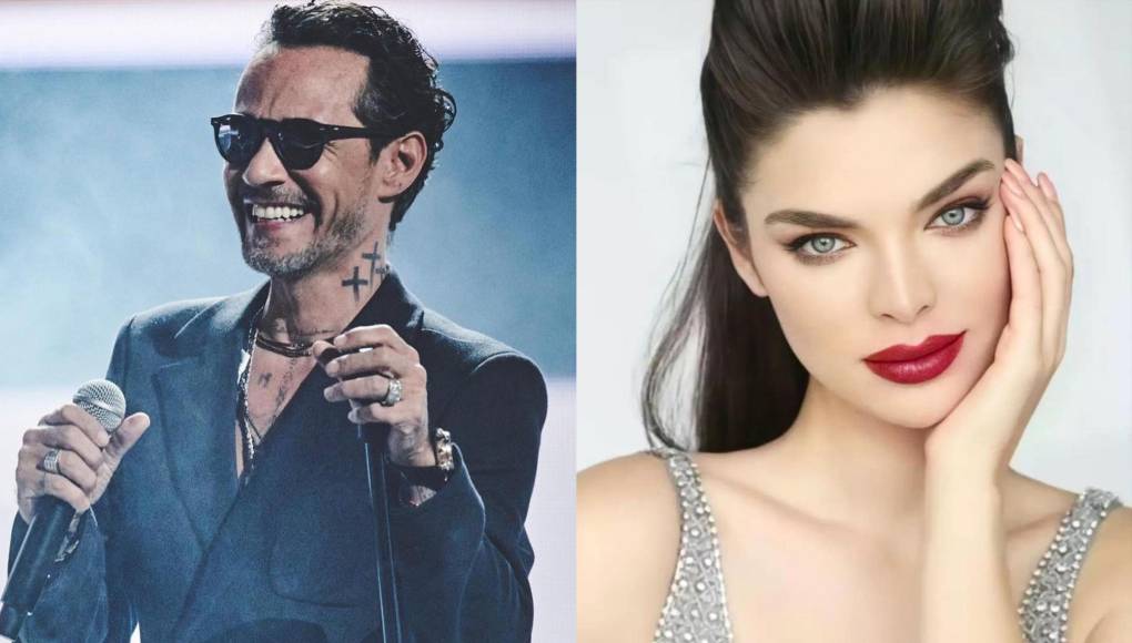 Video revela a Marc Anthony besando en la boca a la Miss Paraguay 2021