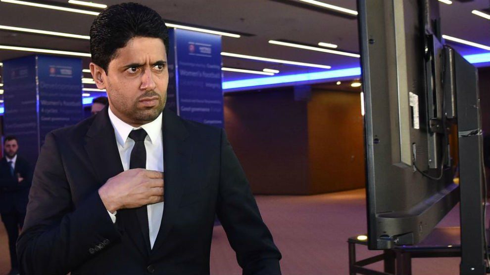 Piden ayuda ante violenta reacción de Nasser Al-Khelaïfi dueño del PSG