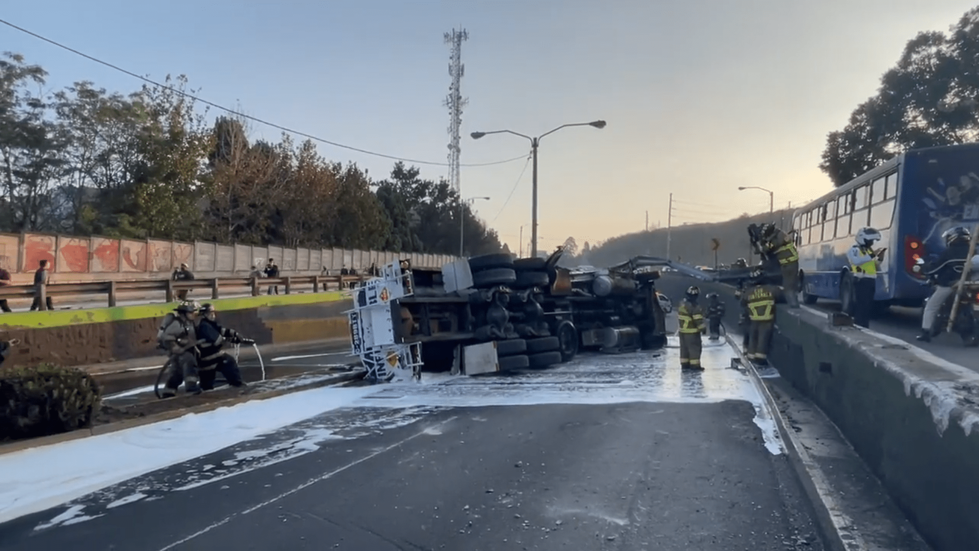 VIDEO. Tránsito lento tras accidente en ruta al Atlántico