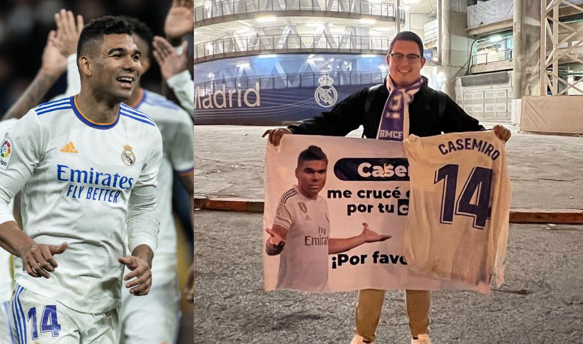 VIDEO. La curiosa historia del guatemalteco que consiguió la camiseta de Casemiro en el Bernabéu