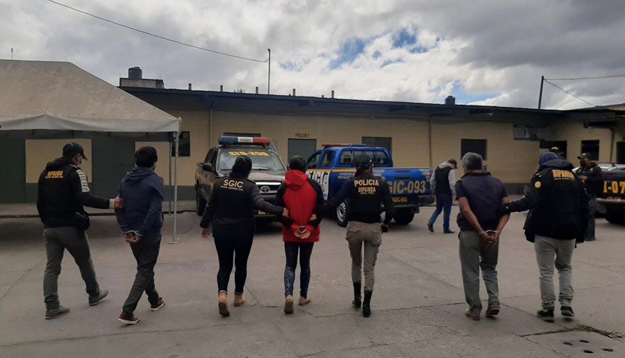 Capturados individuos señalados de entrenar a integrantes de la pandilla Barrio 18