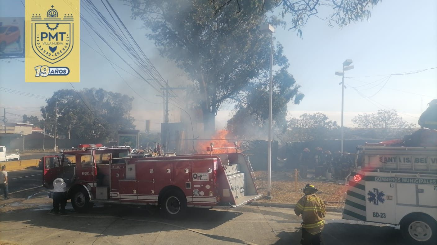 VIDEO. Incendio reportado en ruta al Pacífico