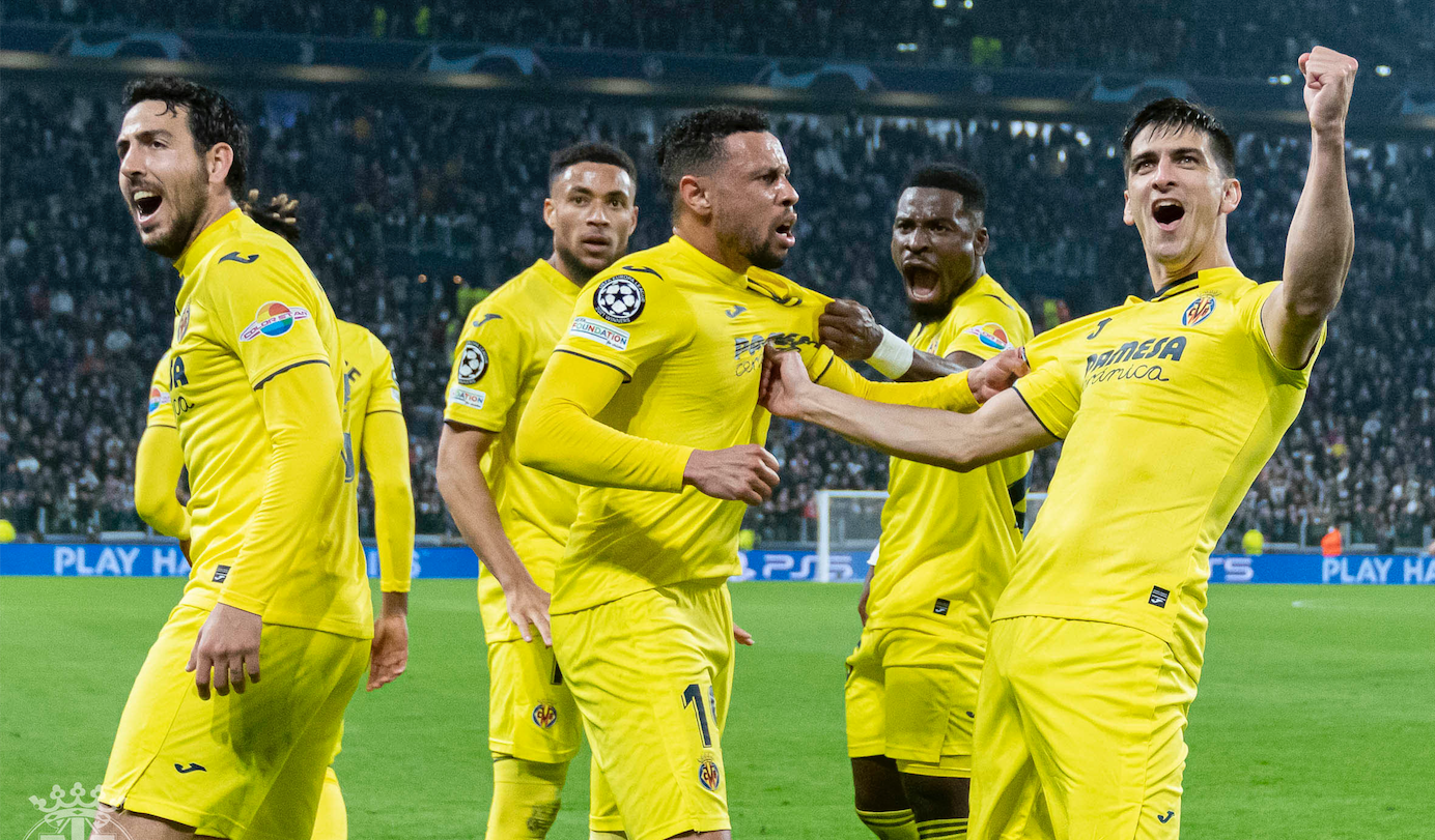 El Villarreal se mete a cuartos y elimina a la Juve de la Champions