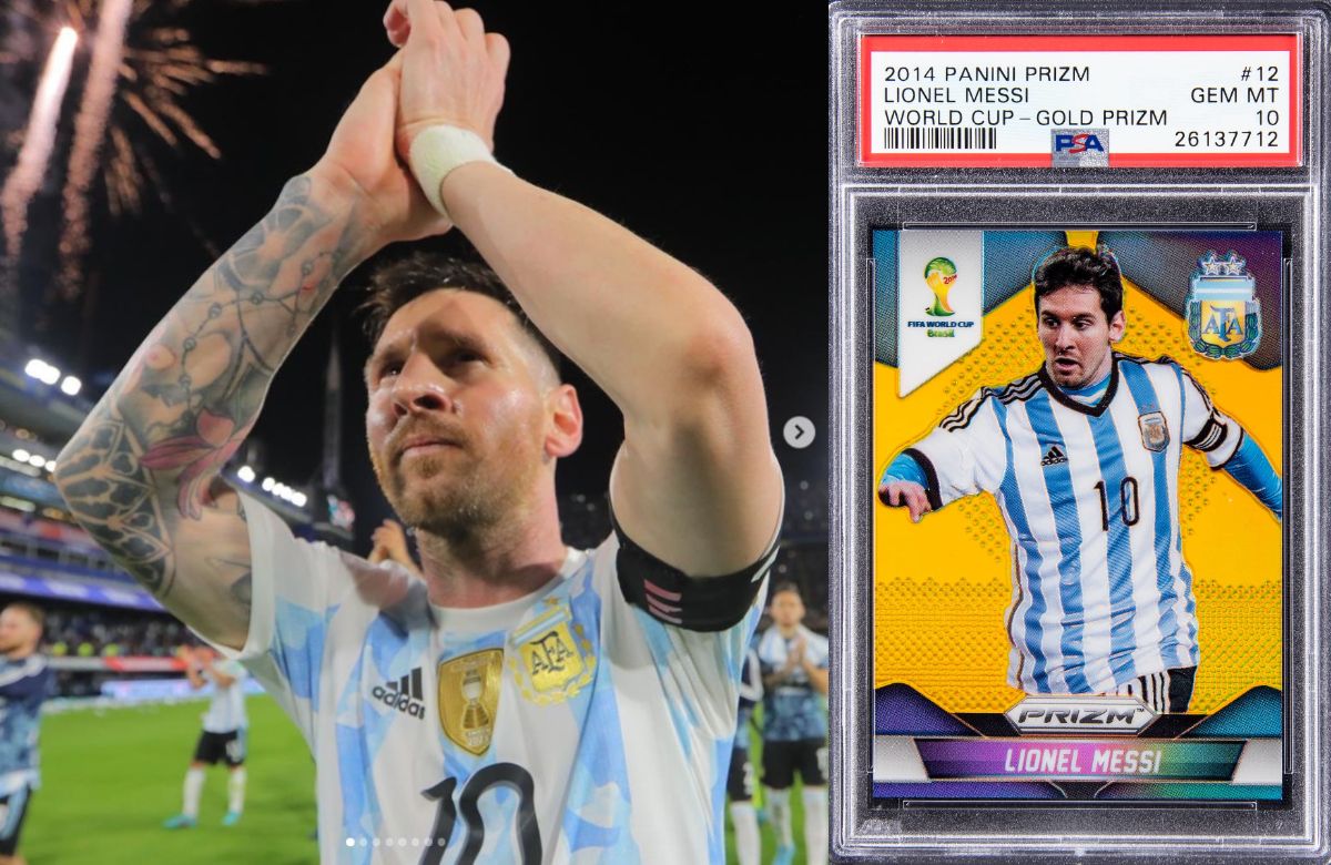 Pagan medio millón de dólares por una estampa edición limitada de Leo Messi