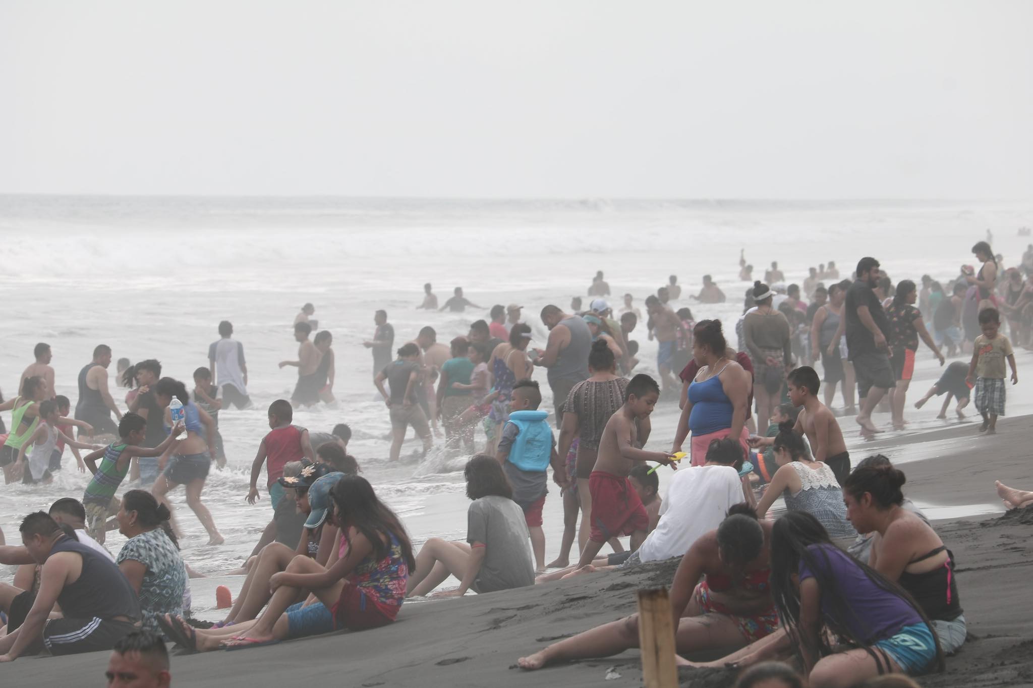 FOTOS. Así se encuentra la playa del Puerto de San José