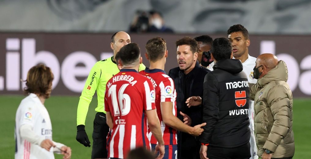 Simeone confirma que el Atlético no le hará pasillo al Real Madrid