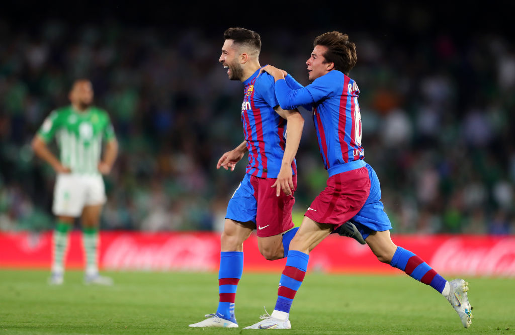 Jordi Alba asegura la participación del FC Barcelona en la próxima Champions League