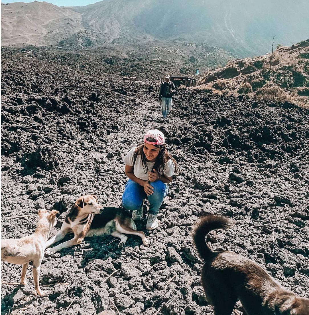 Entrenan a mascotas para evacuar ante erupción del volcán Pacaya