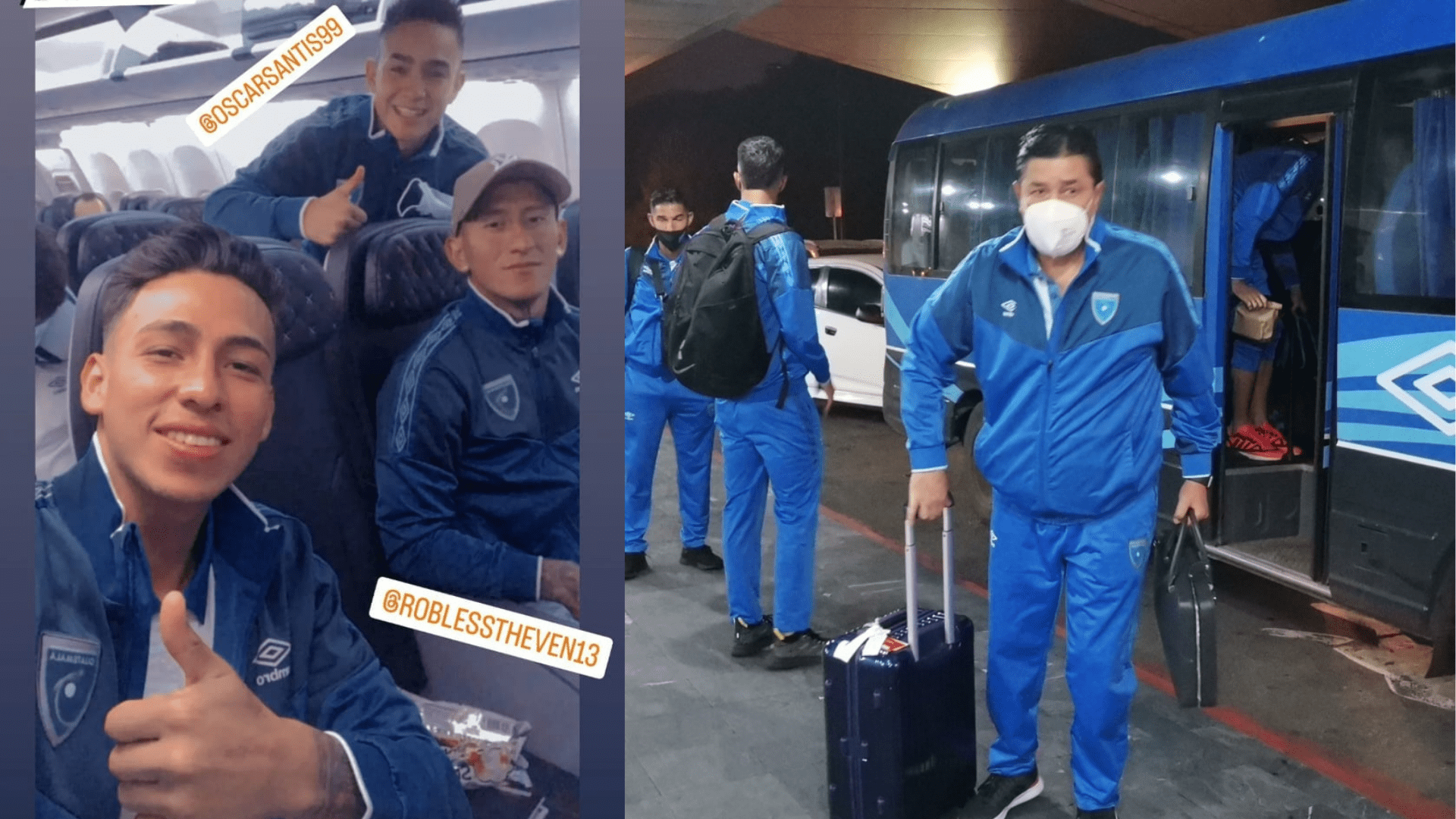 Selección guatemalteca madruga y se pone rumbo a Guayana Francesa