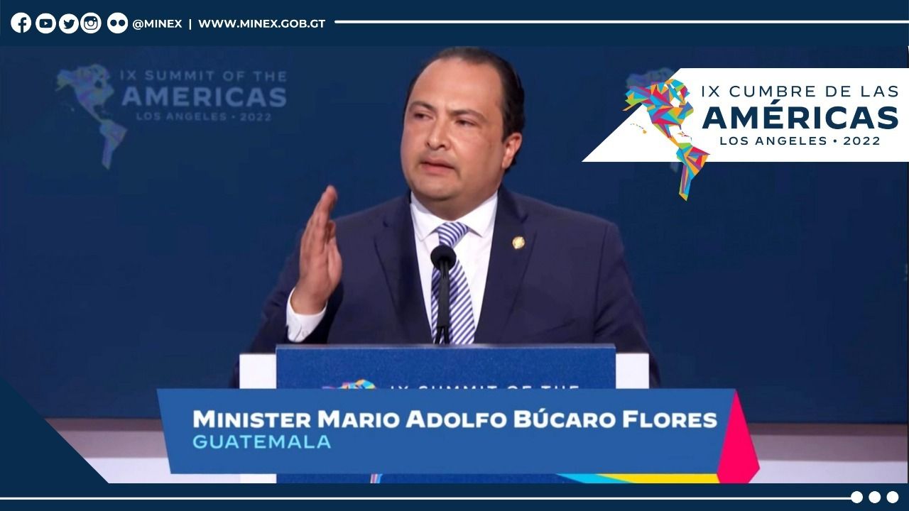 Los puntos claves del discurso de Guatemala en la Cumbre de las Américas