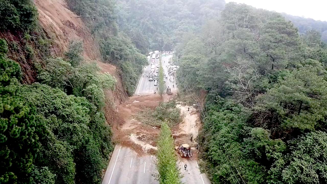 Suspenden tareas para despejar la ruta Interamericana