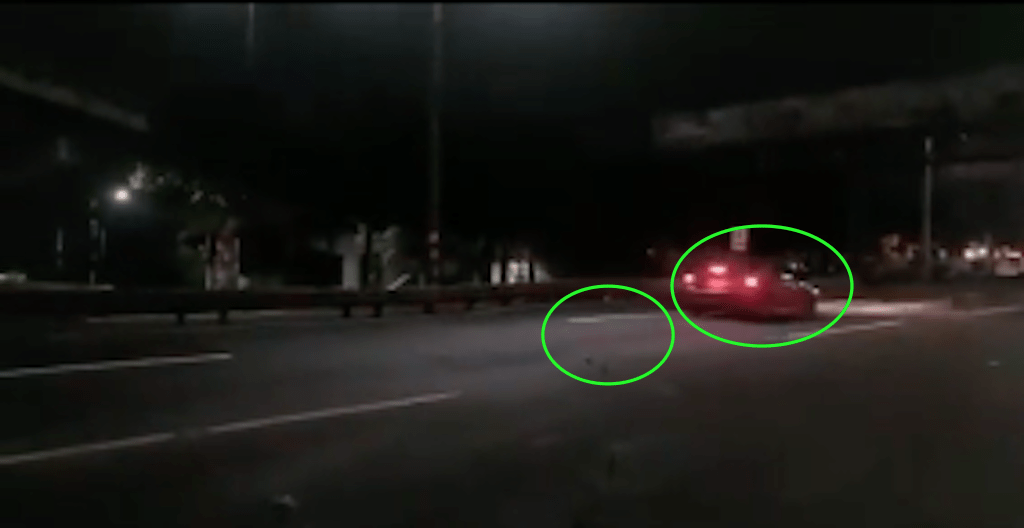 Video muestra la deformación del asfalto previo al hundimiento en la ruta al Pacífico