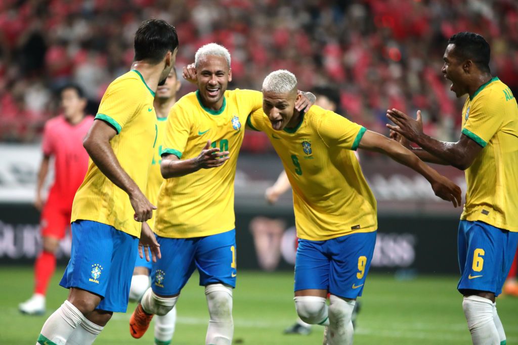 Brasil golea en partido de preparación para Catar 2022