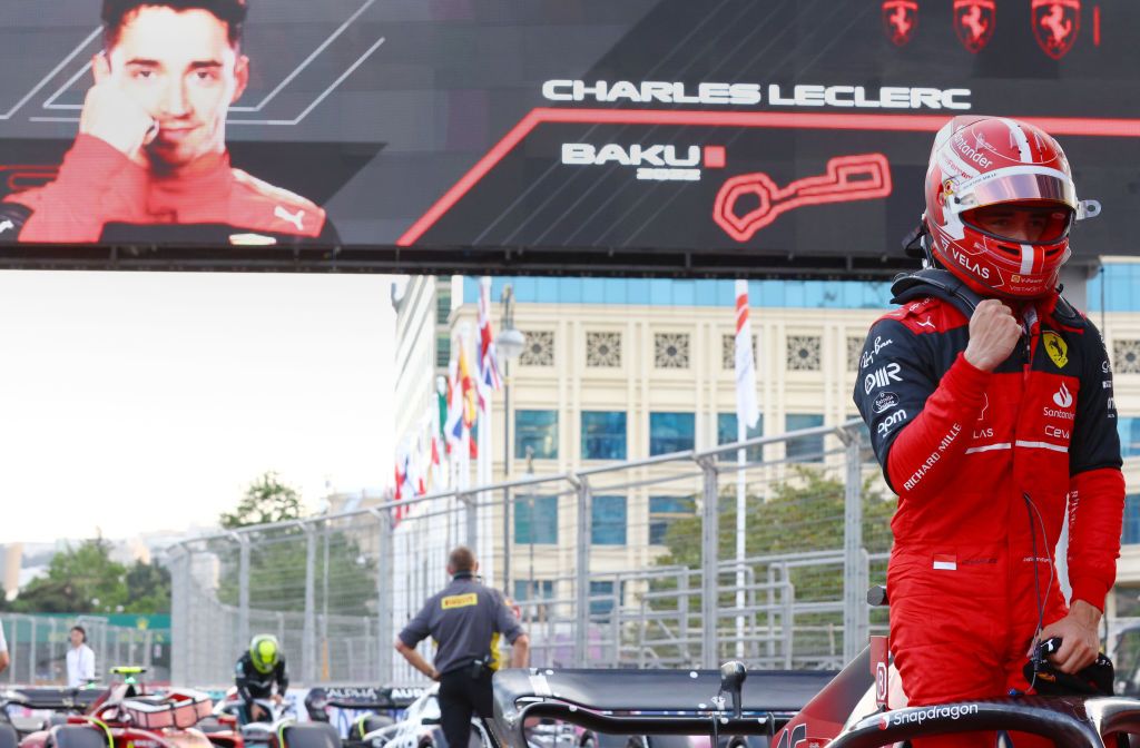 Charles Leclerc se lleva la ‘pole position’ en el Gran Premio de Azerbaiyán