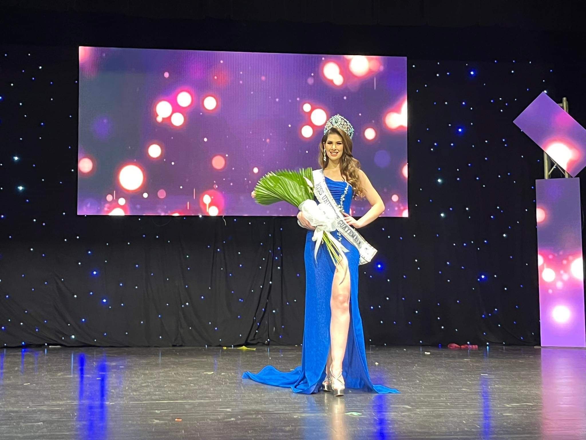 ¡Tenemos nueva reina! Ivana Batchelor es la nueva Miss Guatemala