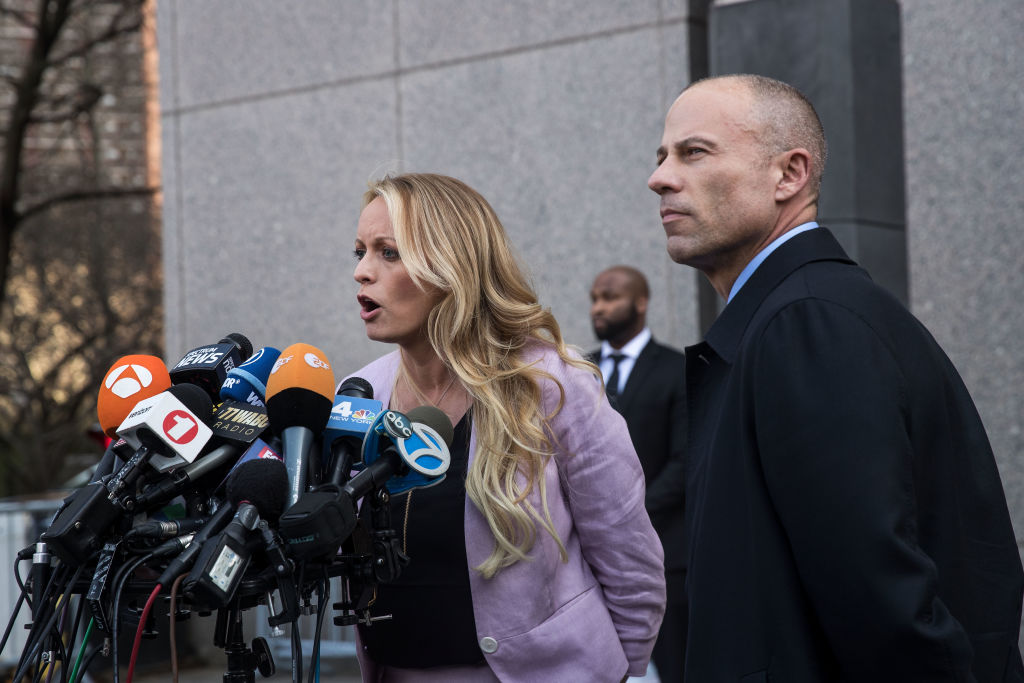 Michael Avenatti y Stormy Daniels