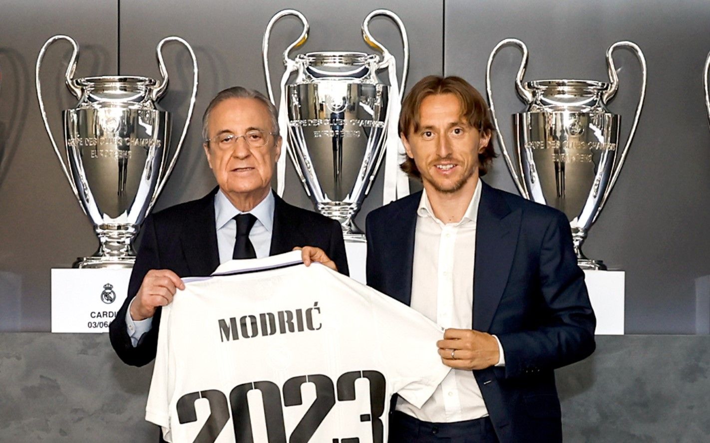 Real Madrid anuncia la renovación de Luka Modric