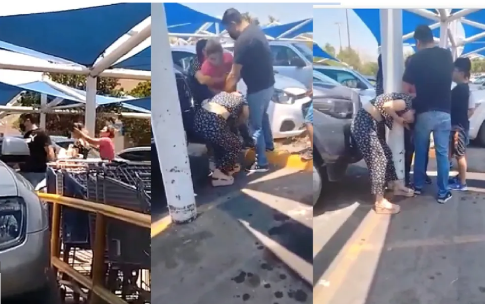 VIDEO. Así fue cómo una mujer descubrió la infidelidad de su esposo en un supermercado