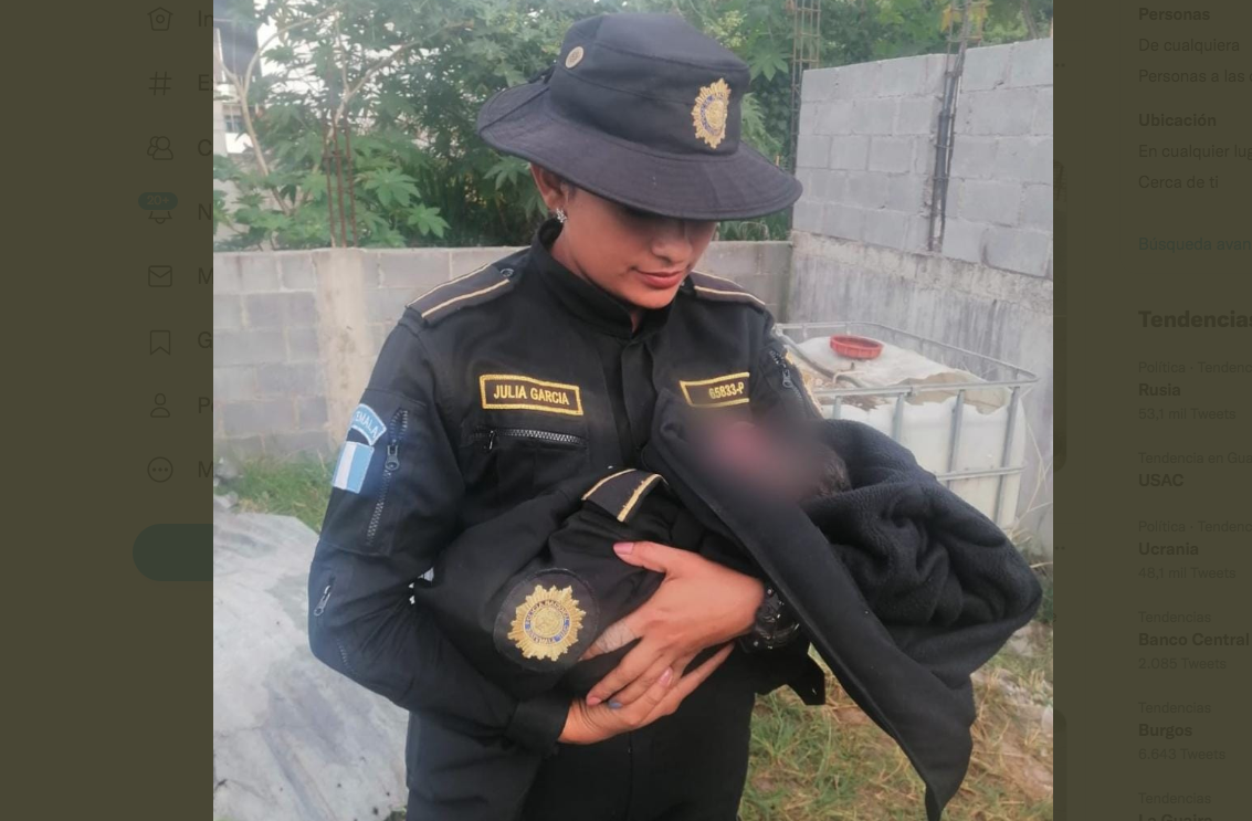 Rescatan a recién nacido abandonado en terreno en construcción en Villa Canales