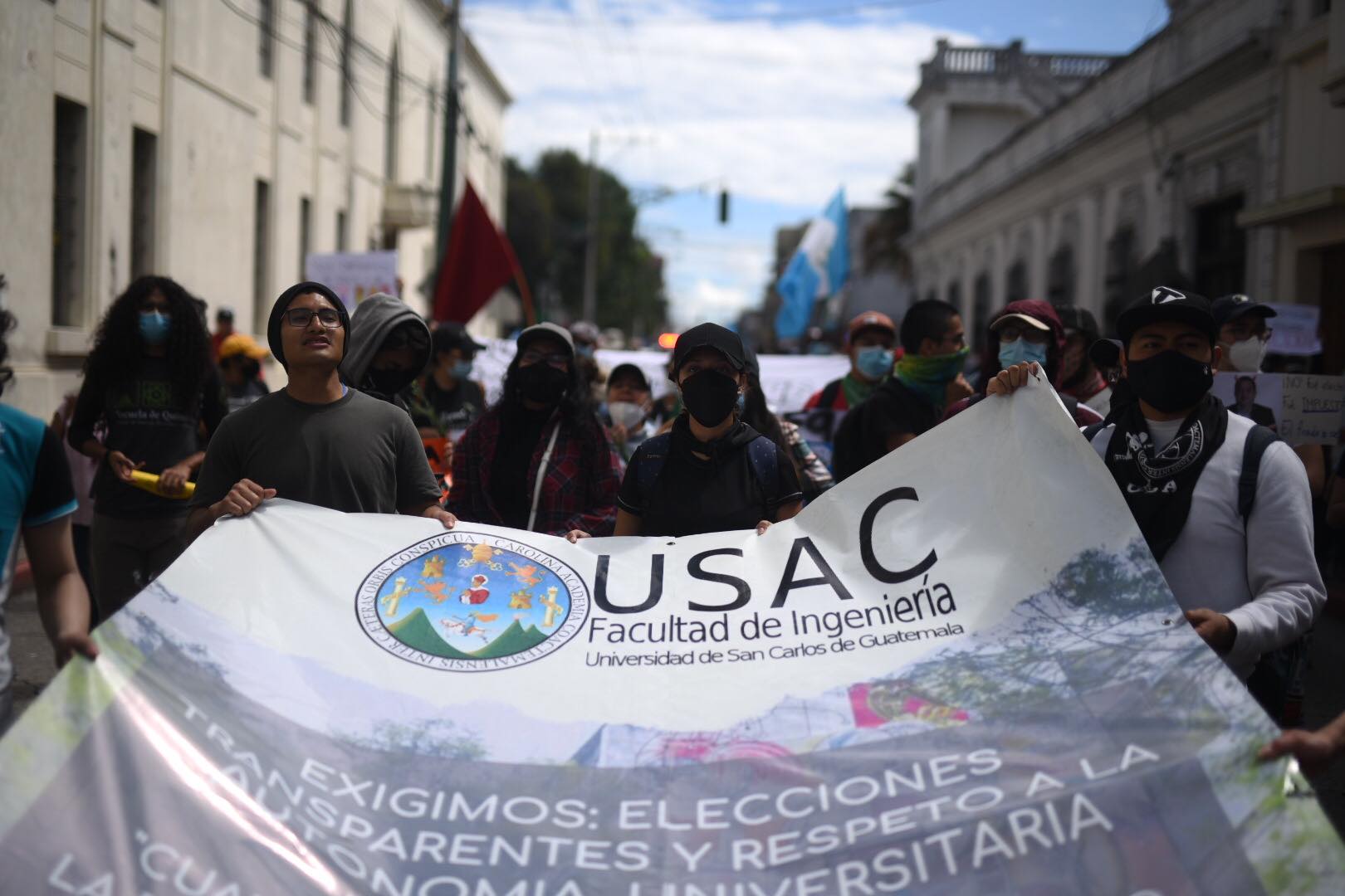 Persiste paro en rechazo a elección de rector de la USAC