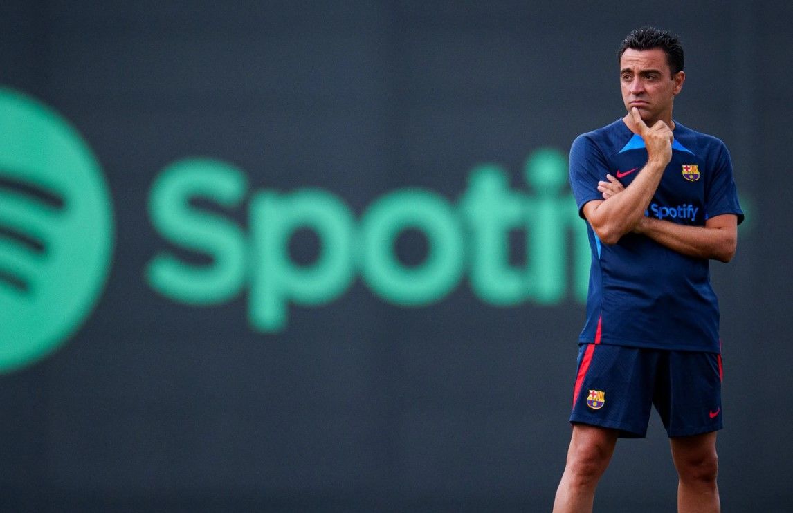 Xavi no pudo viajar a Miami para la pretemporada del Barcelona