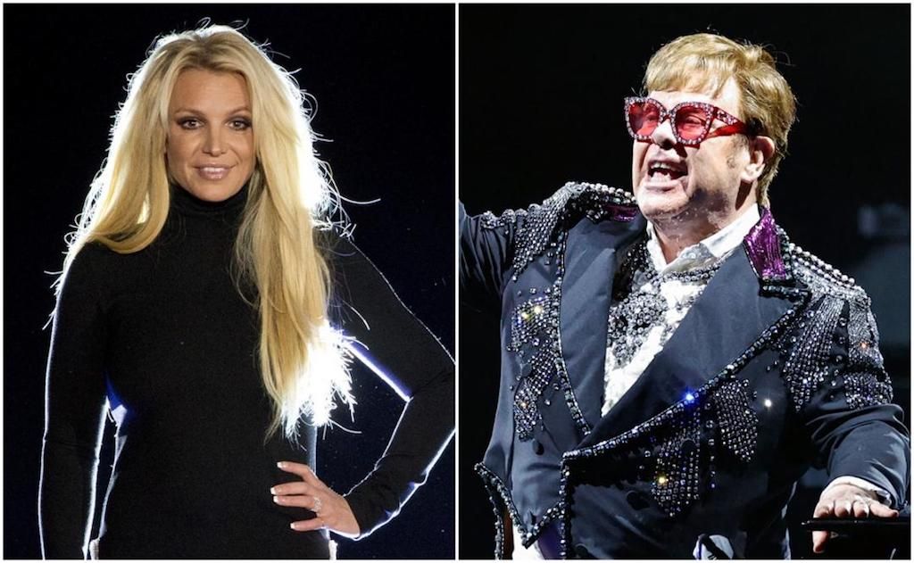 Las palabras de Elton John sobre cómo es trabajar con Britney Spears