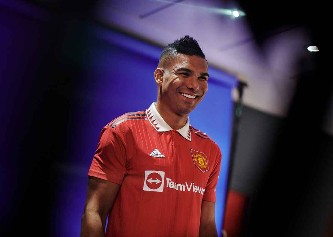 Un ilusionado Casemiro se prepara para su debut con el Manchester United