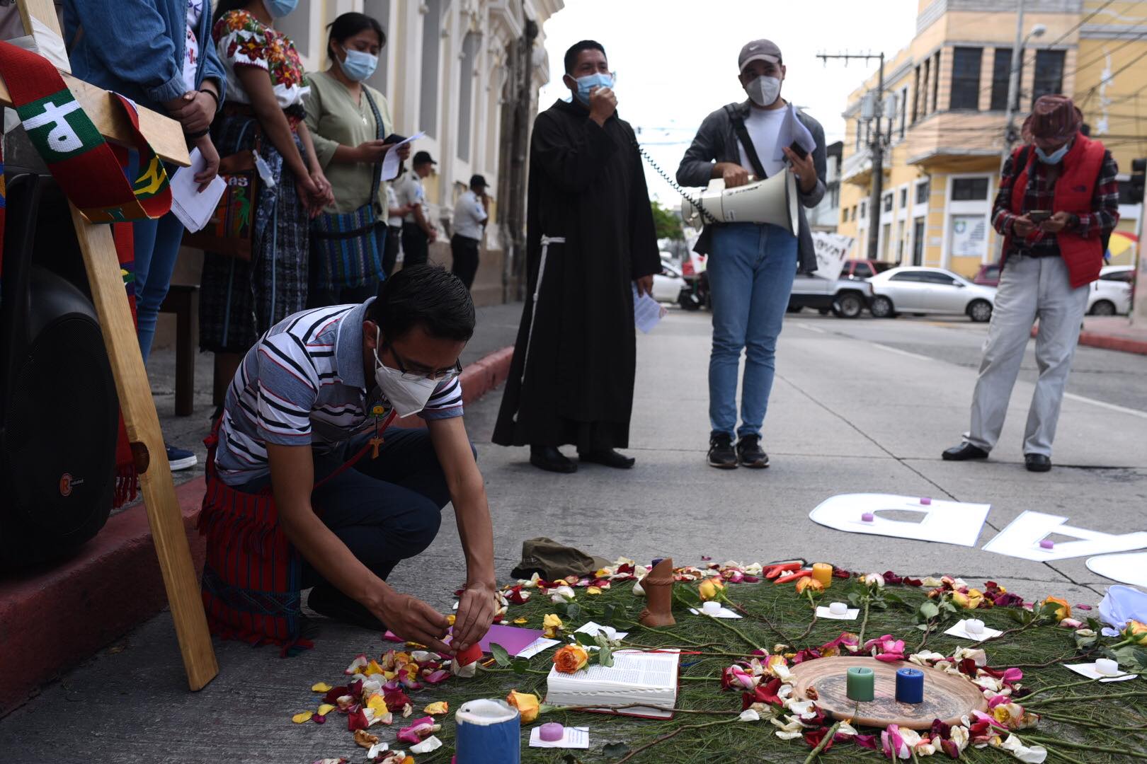 Con protesta, Centinelas envía mensaje de fortaleza a la juventud guatemalteca