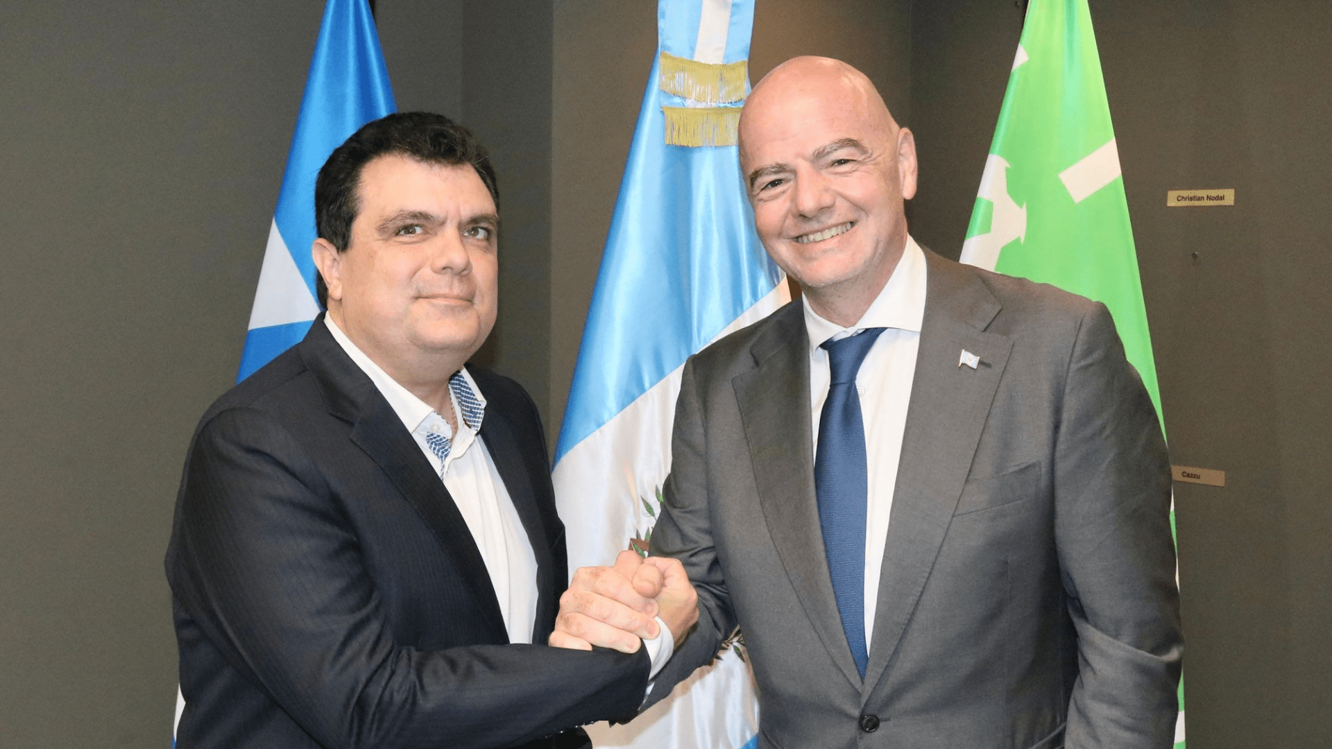 La razón por la que el presidente de la FIFA Gianni Infantino está en Guatemala