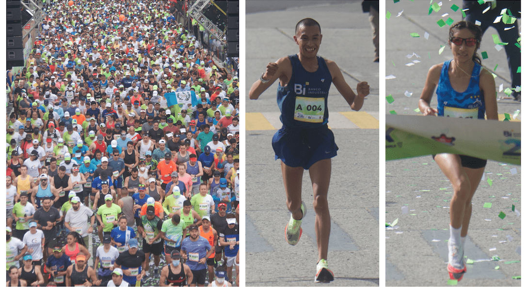 Alberto González y Viviana Aroche ganan los 21k Ciudad de Guatemala