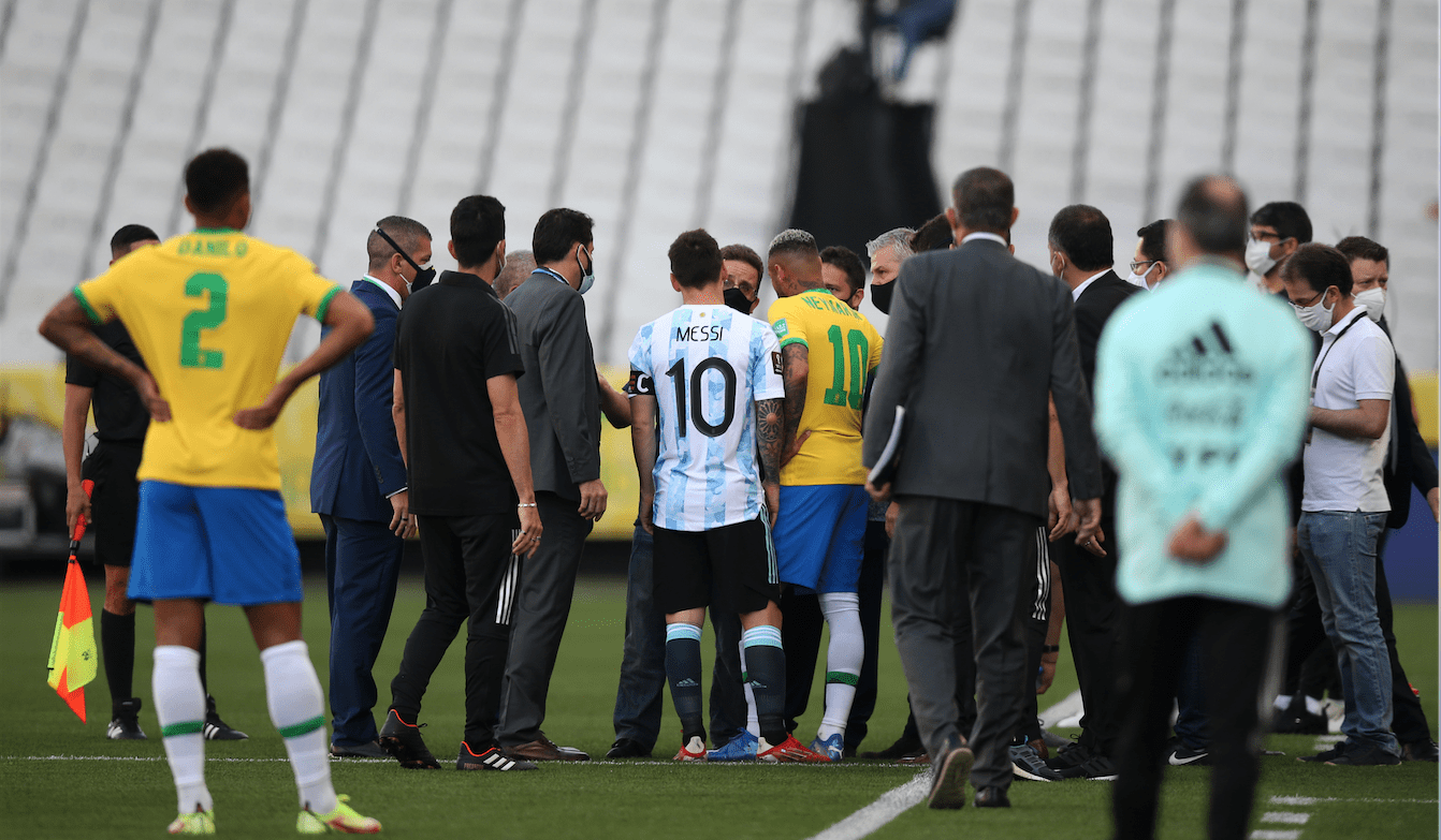 Cancelado el partido pendiente entre Brasil vs. Argentina por las Eliminatorias al Mundial