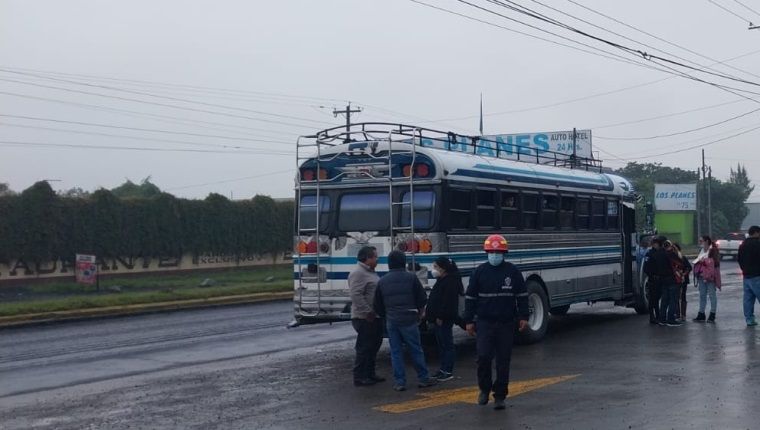 Pasajeros de bus sufren asalto en ruta Interamericana