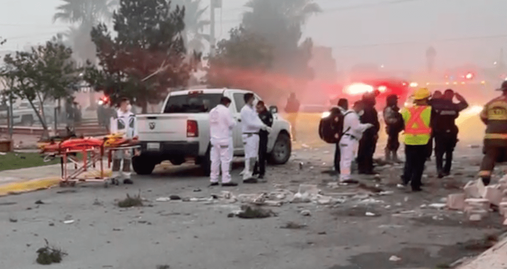 VIDEO: casa se derrumba tras fuerte explosión por acumulación de gas