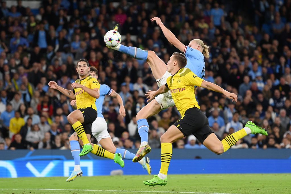 VIDEO. El increíble gol de Haaland para darle el triunfo al City ante el Dortmund