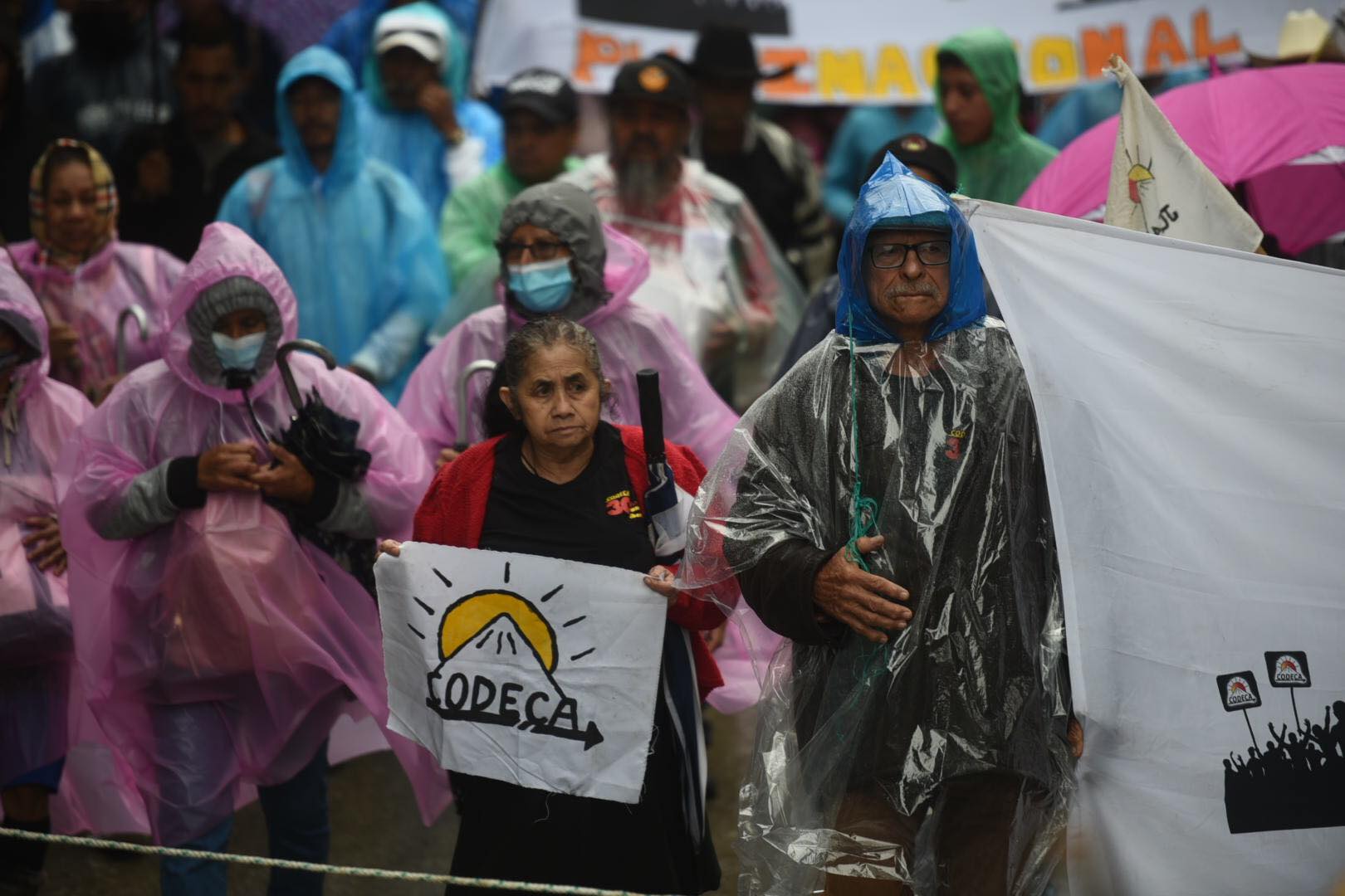 VIDEO. Así avanza la manifestación de Codeca en la capital