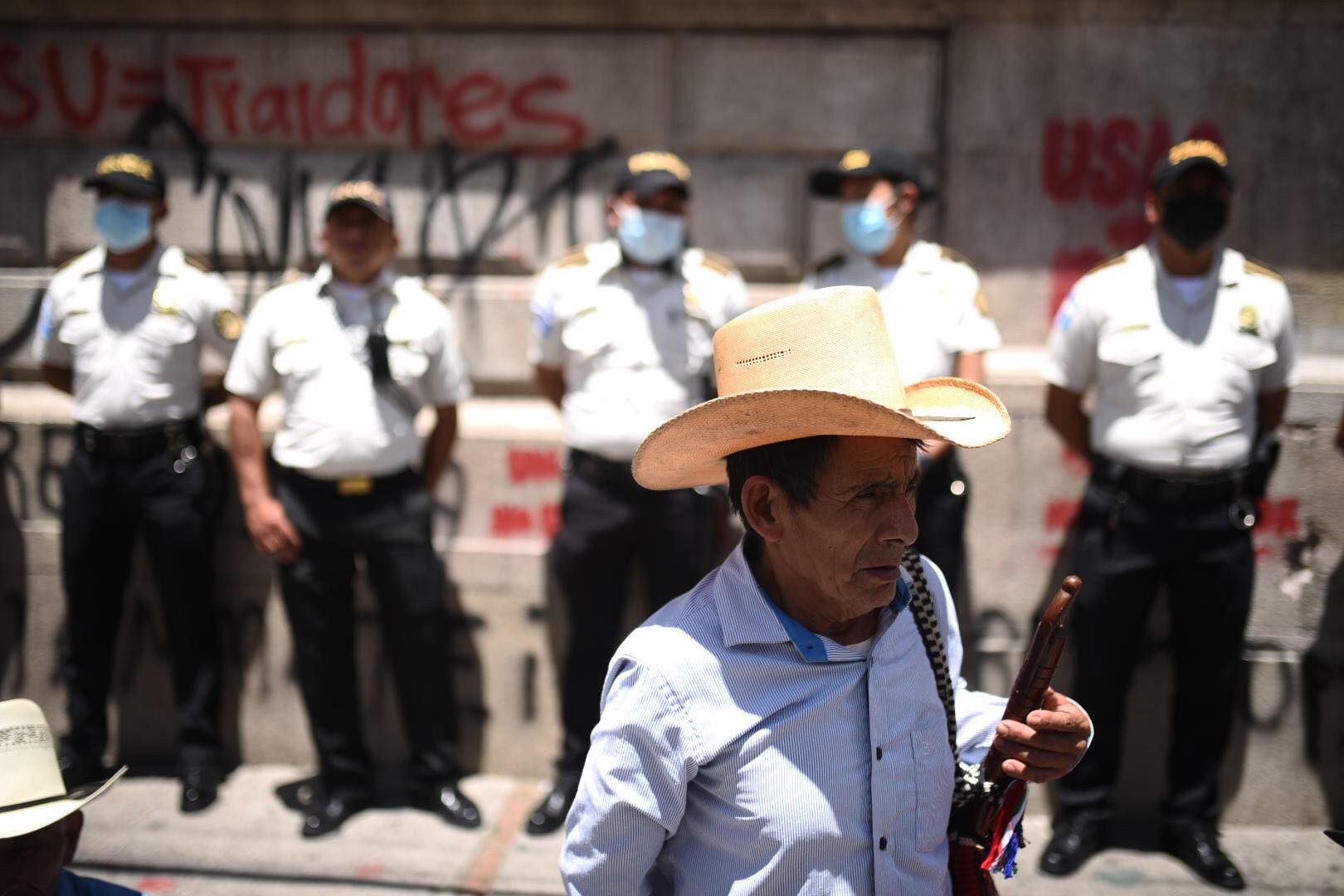 Protesta marca el inicio de la semana de independencia