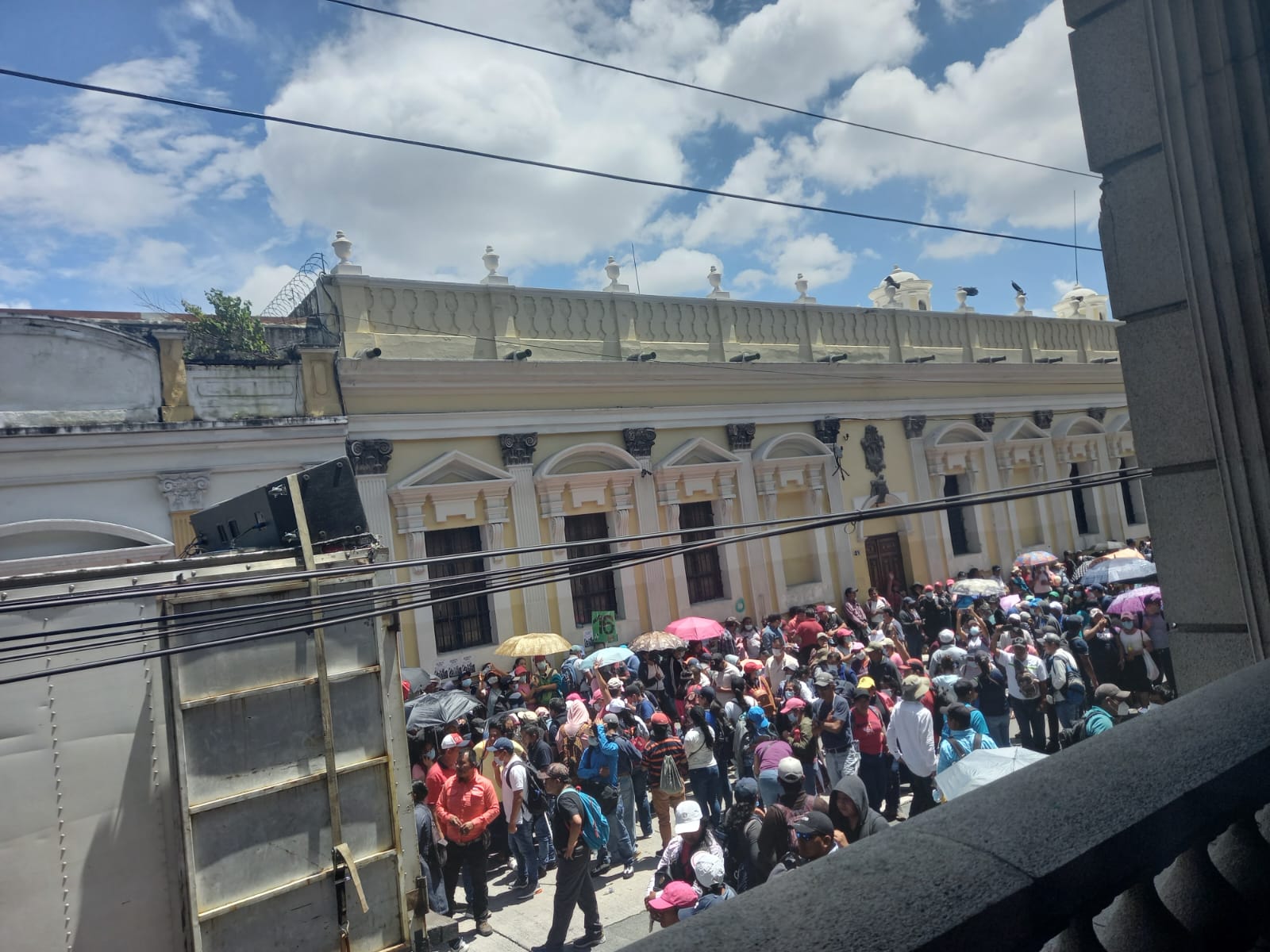 Alerta de tránsito: Se reportan dos manifestaciones en la zona 1