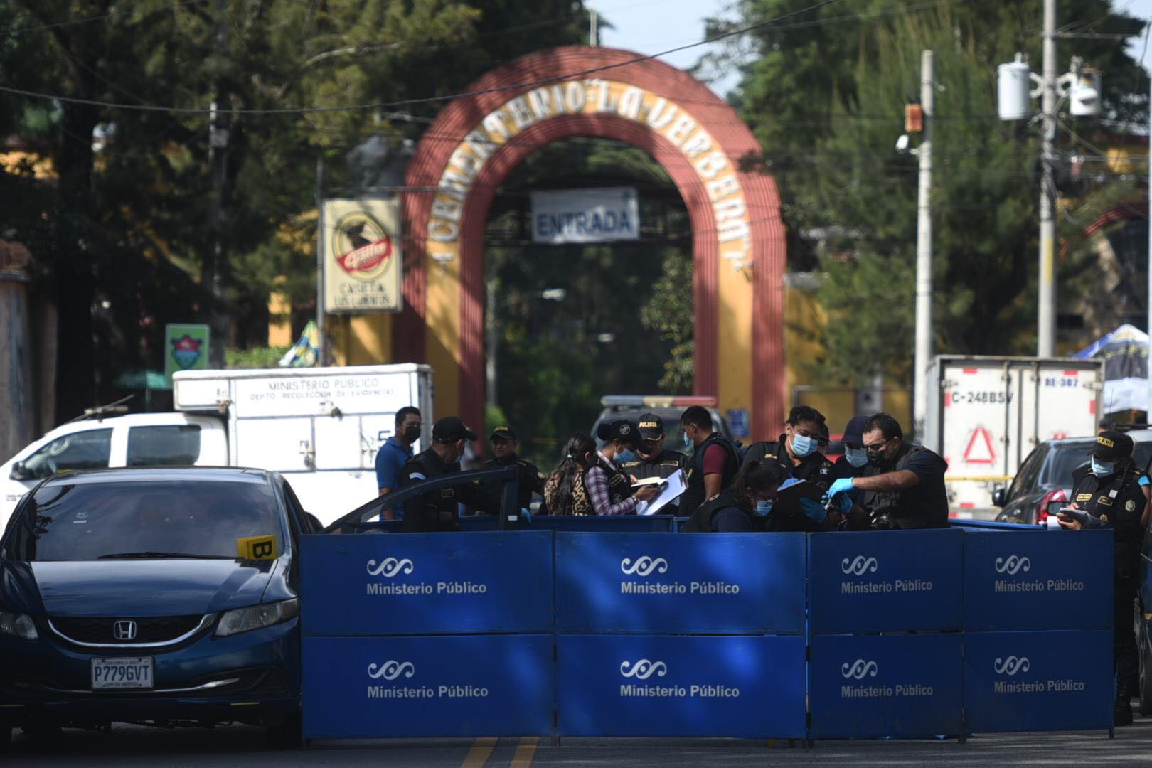 Comparten indicios del ataque sucedido cerca del cementerio La Verbena