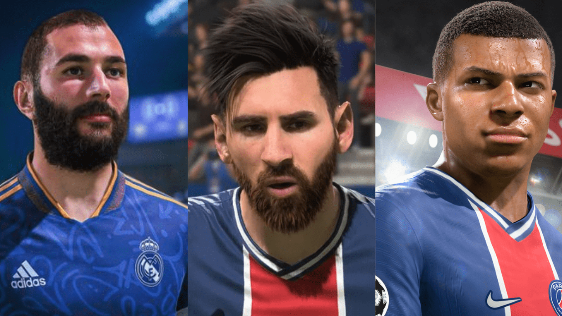 Benzema, Mbappé y Messi entre los jugadores más valorados de FIFA 23