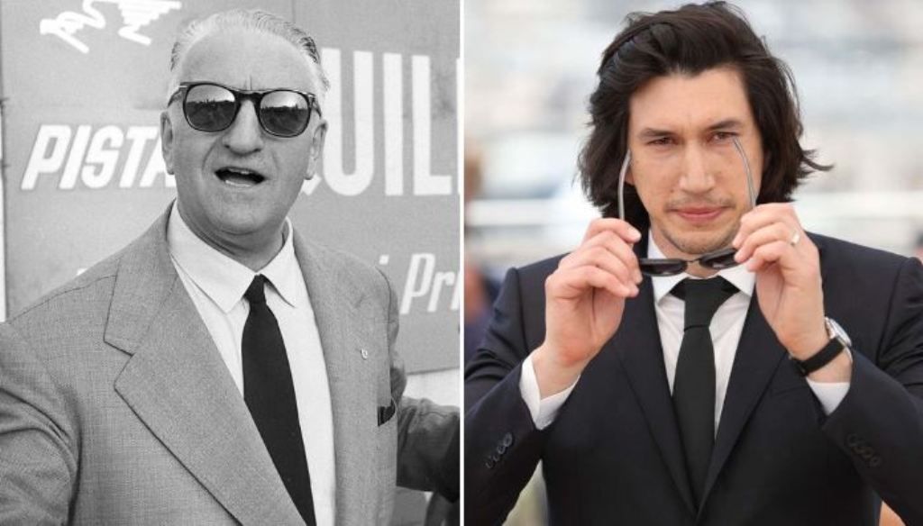 ¡Irreconocible! Así luce Adam Driver en su nueva película “Ferrari”