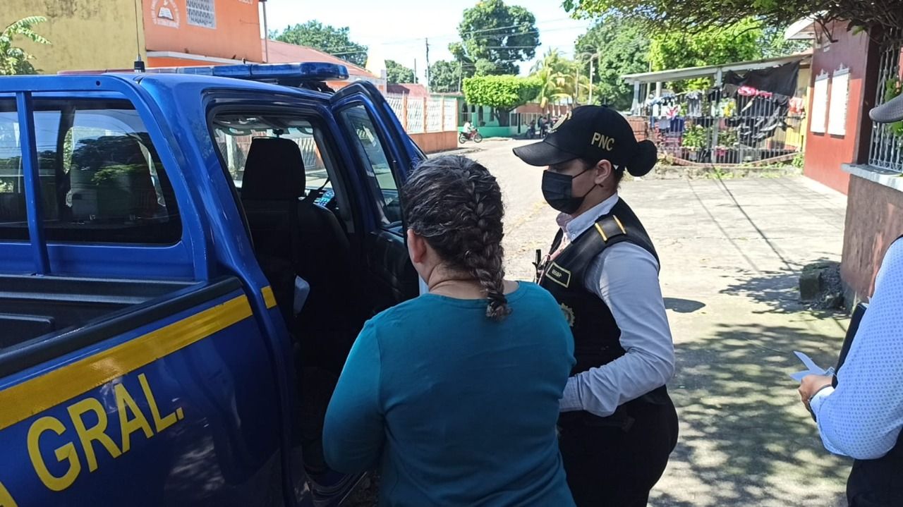 Capturan a encargada del Almacén de Evidencias del MP en Escuintla