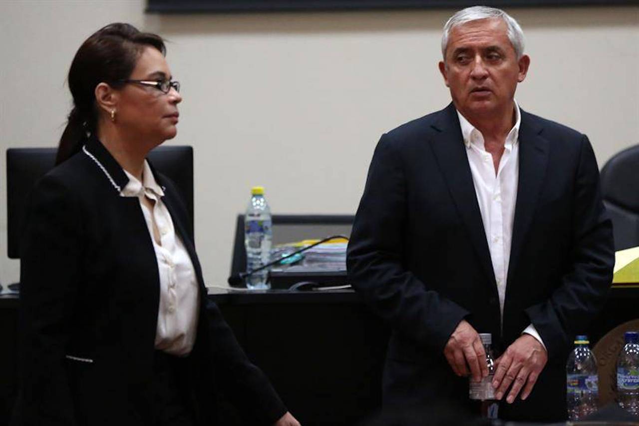 Caso La Línea: solicitan que Otto Pérez Molina y Roxana Baldetti sean absueltos