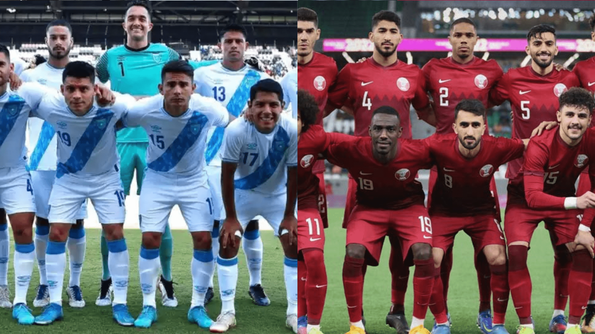 Guatemala tendrá una prueba inédita ante Catar, país anfitrión del Mundial 2022