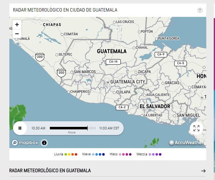 Insivumeh: Clima agradable durante el fin de semana