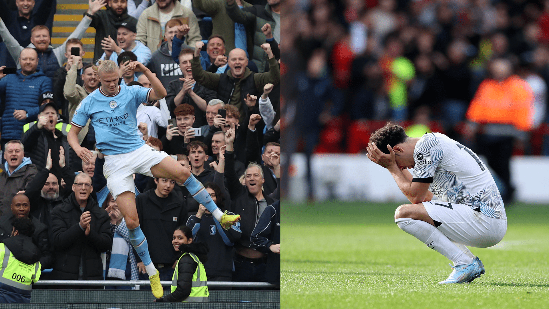 El City golea al Brighton y el Liverpool suma su cuarta derrota en Premier