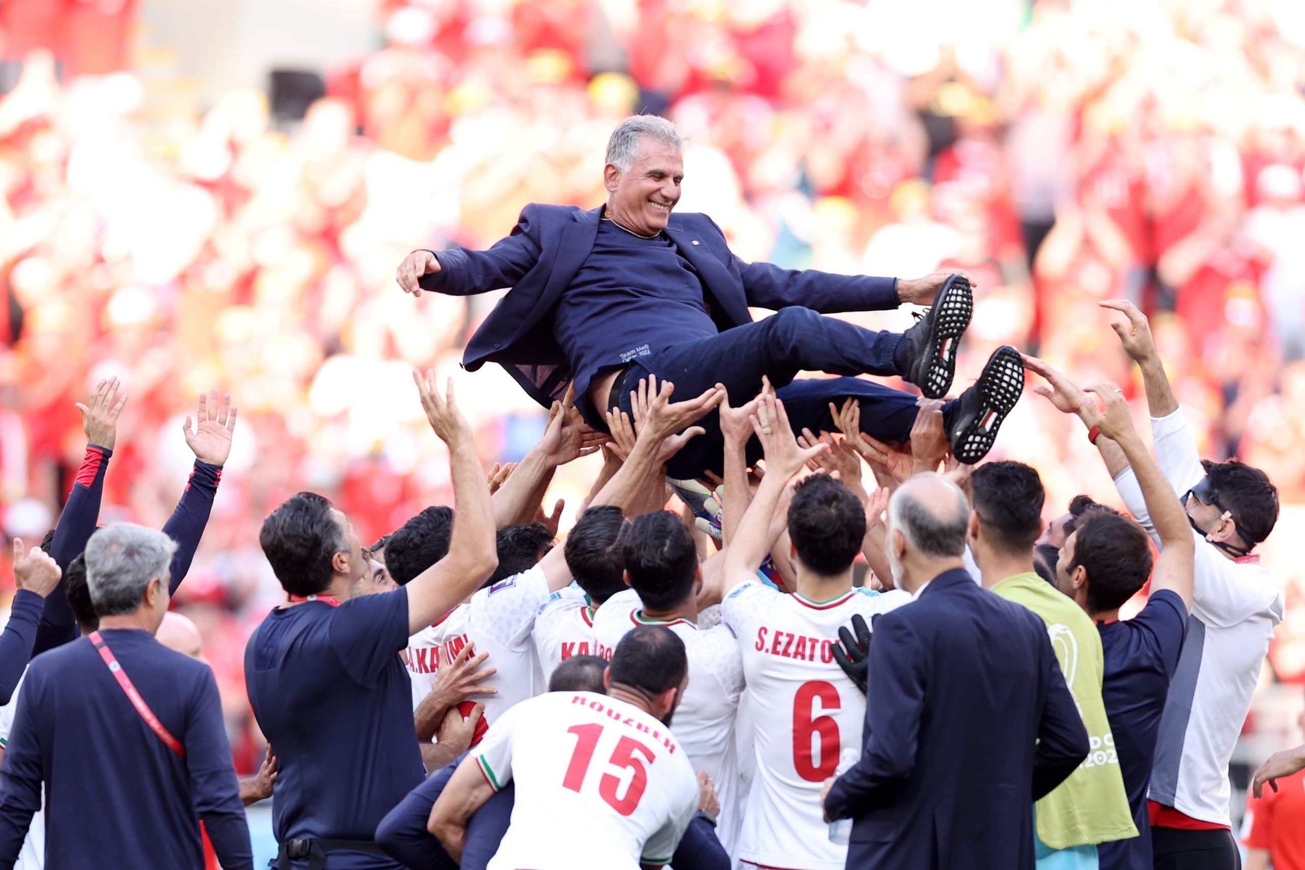 ¡Agónico final! Irán tumba a Galés y está a un partido de hacer historia en Catar