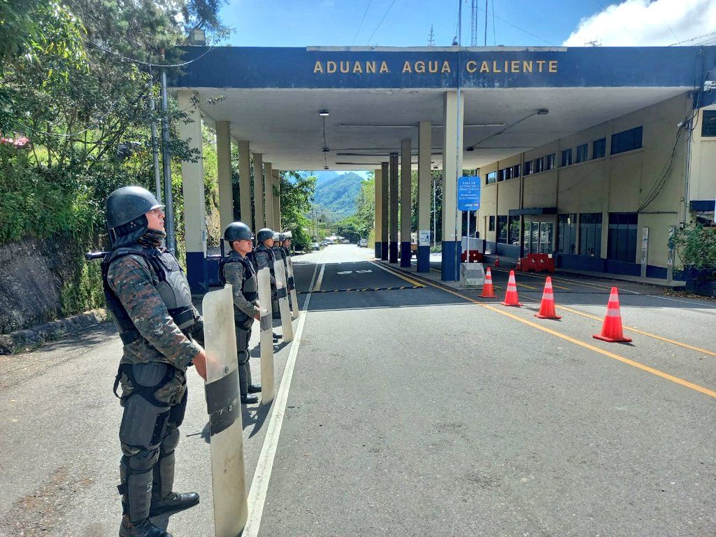 Guatemala establece operativos en fronteras con El Salvador y Honduras