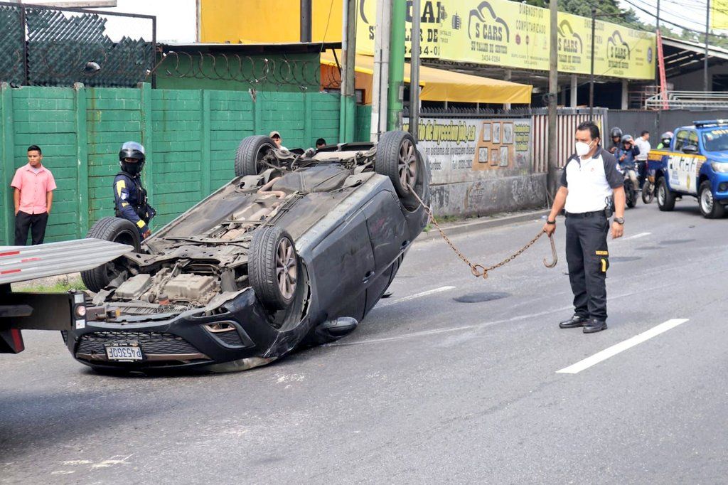 En Guatemala hay seis horas con más accidentes de tránsito