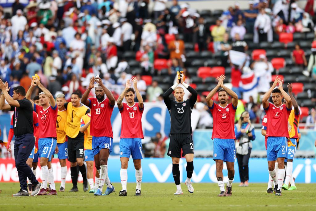 Costa Rica le da el primer triunfo a Concacaf en Catar 2022